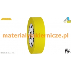 MIRKA 9191232401 TAŚMA MASKUJĄCA 24mm x 50m LIME LINE 120˚C LAKIERNICZA PREMIUM ESSENTIALS MASKING SOLUTIONS mate